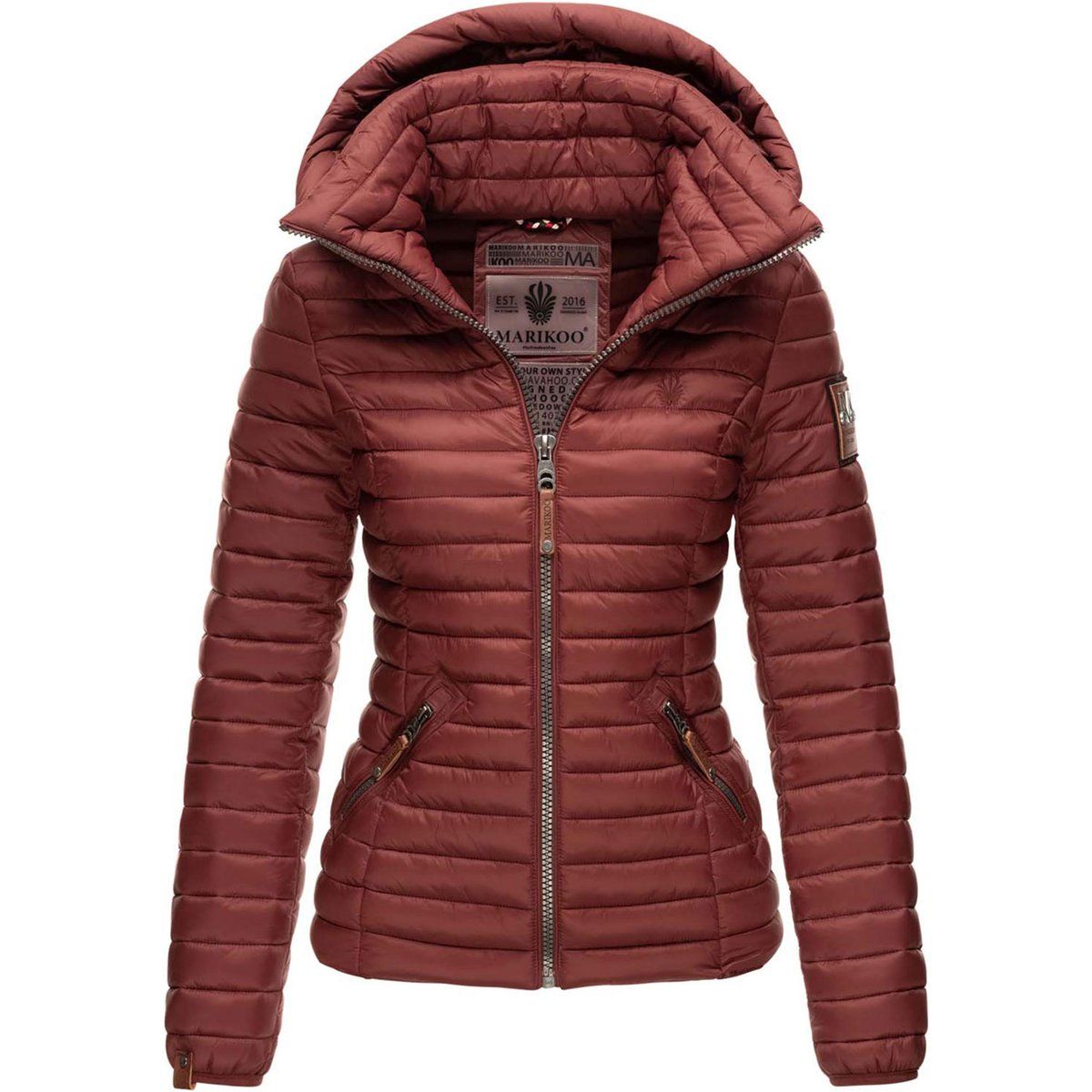 Leichte Steppjacke mit Kapuze