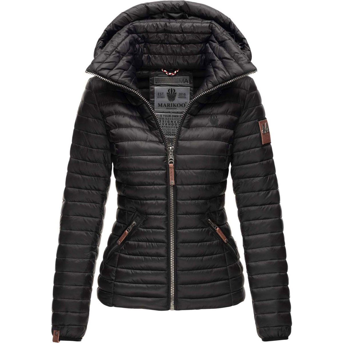 Leichte Steppjacke mit Kapuze