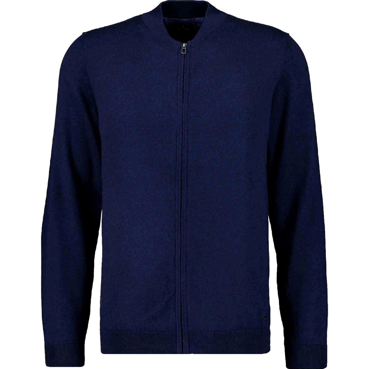 Klassische Strickjacke mit Reißverschluss