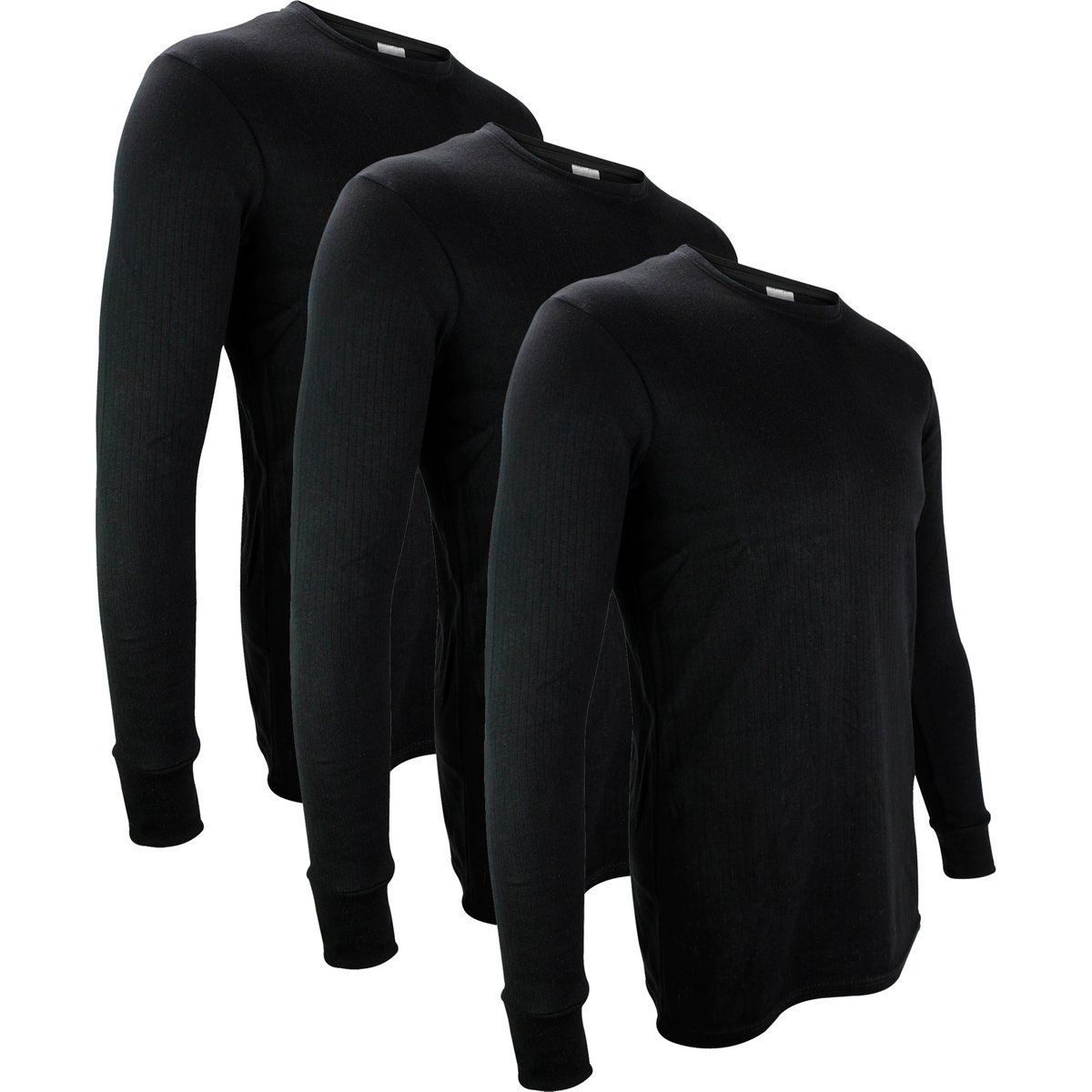 Langärmelige Ripp-Thermo-Basisschicht