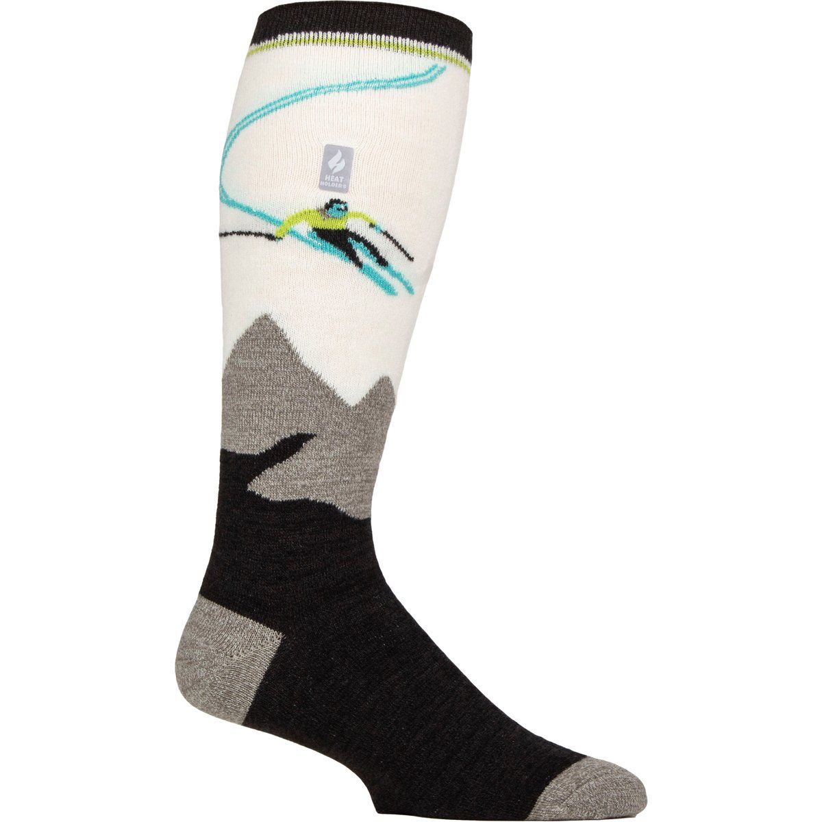 Thermische Kniehohe Ski-Socken mit Grafik