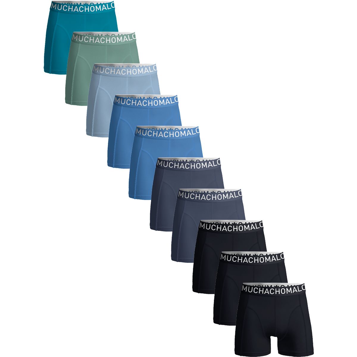 Elastische Boxershorts mit Logo-Bund