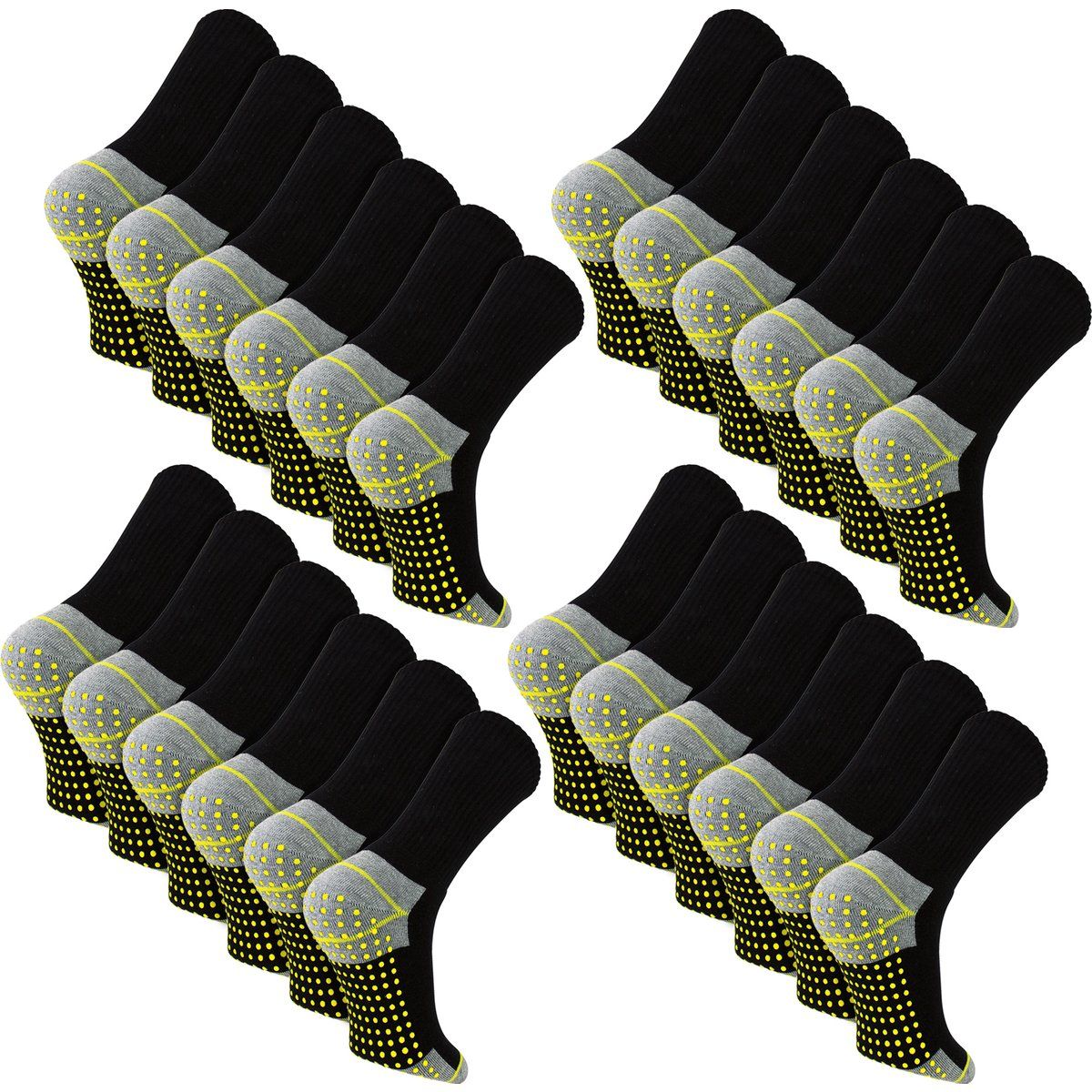 Strapazierfähige verstärkte Grip-Socken