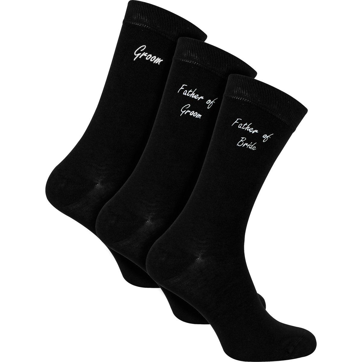 Elegante bestickte Hochzeits-Herrensocken