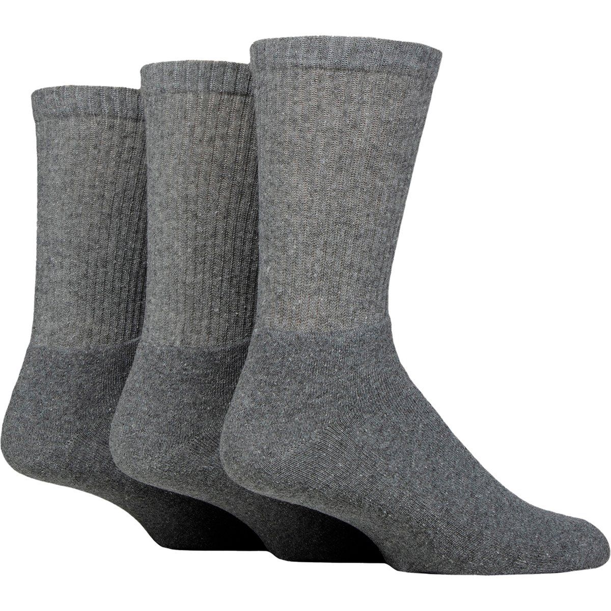 Gepolsterte Baumwoll-Crew-Sportsocken