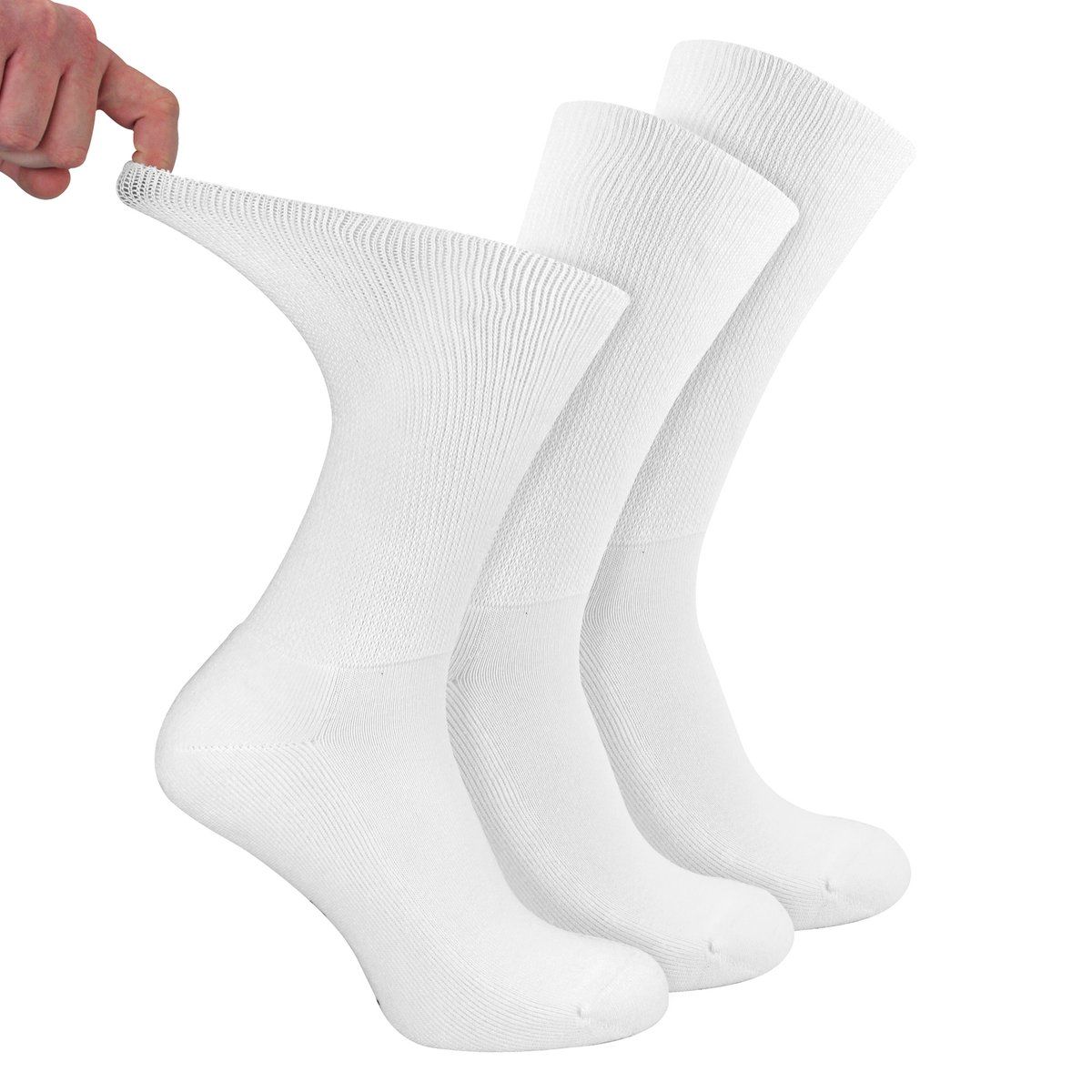 Nicht einschneidende Diabetiker-Sportsocken