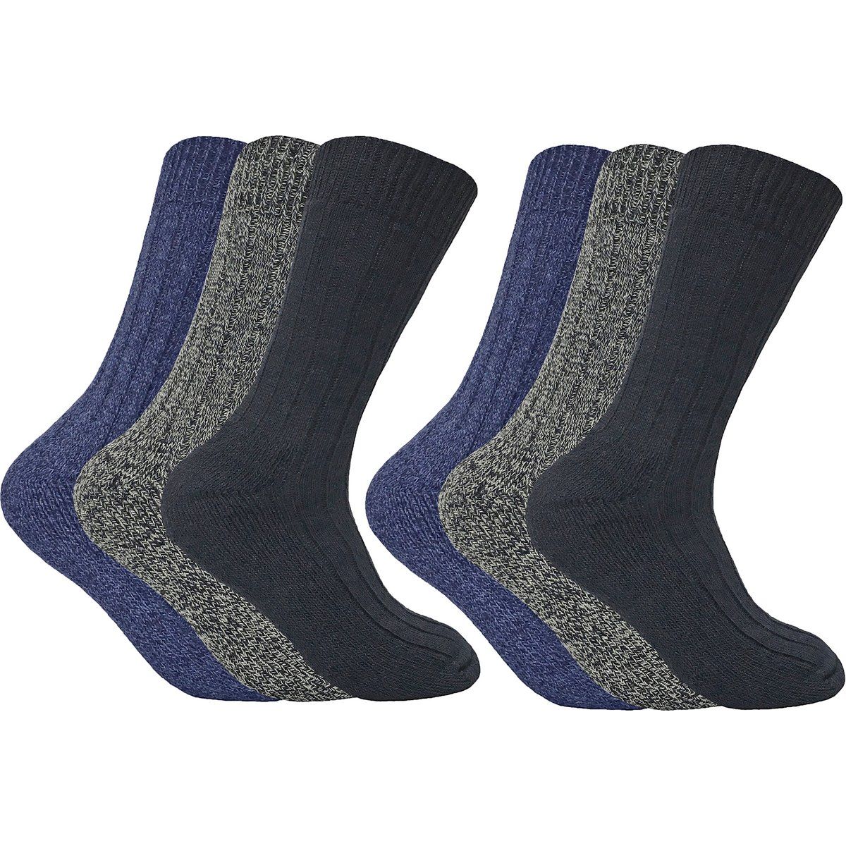 Warme Wandersocken aus Wollmischung