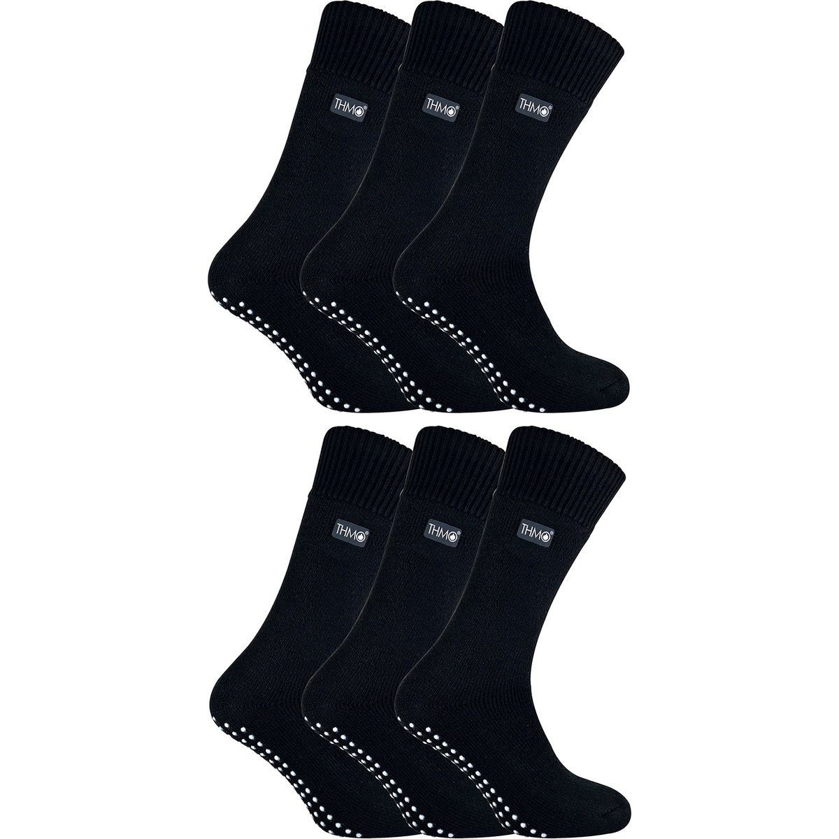 Thermische Anti-Rutsch-Hausschuhsocken