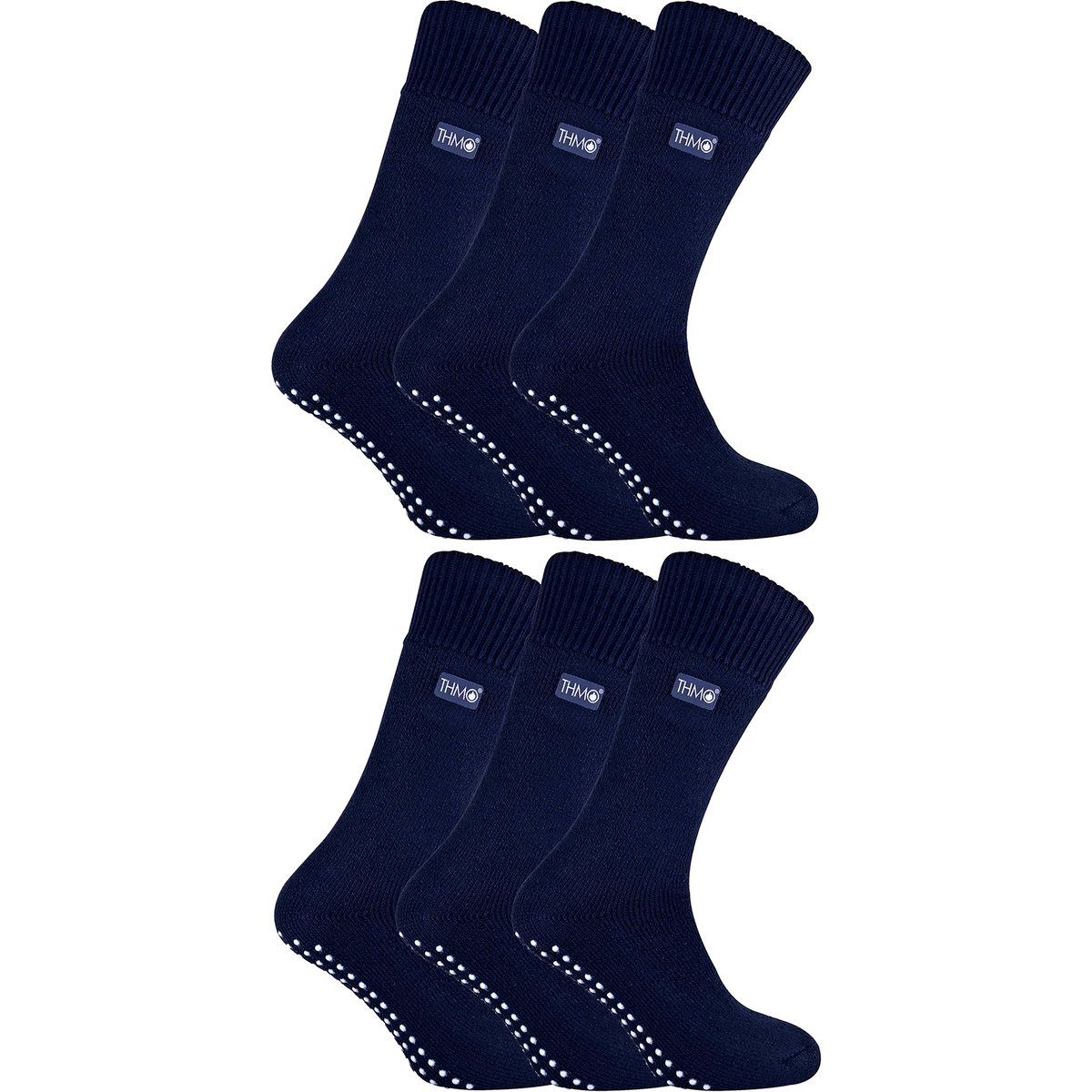Schwere rutschfeste Thermo-Hausschuhsocken