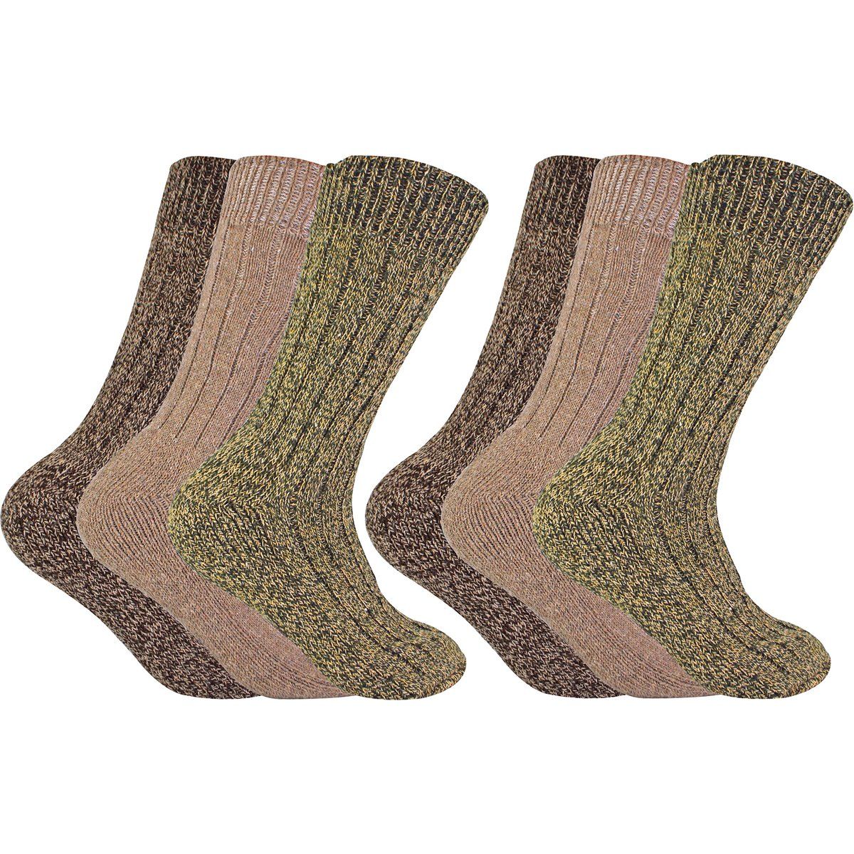 Dicke Wandersocken aus Wollmischung