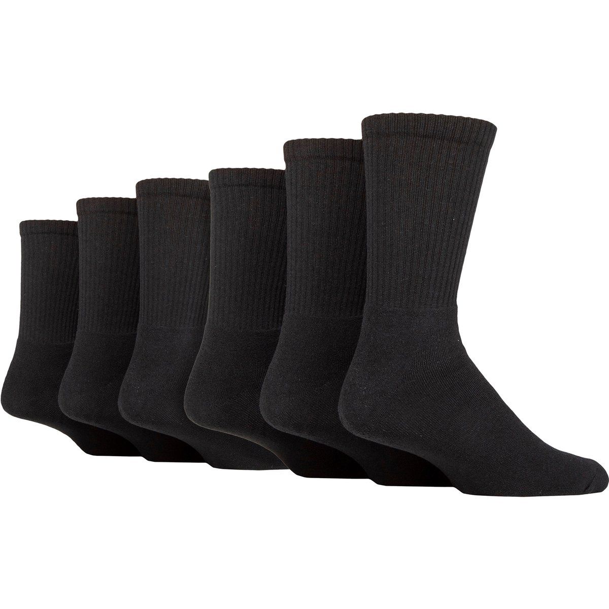Klassische gepolsterte Crew Sportsocken