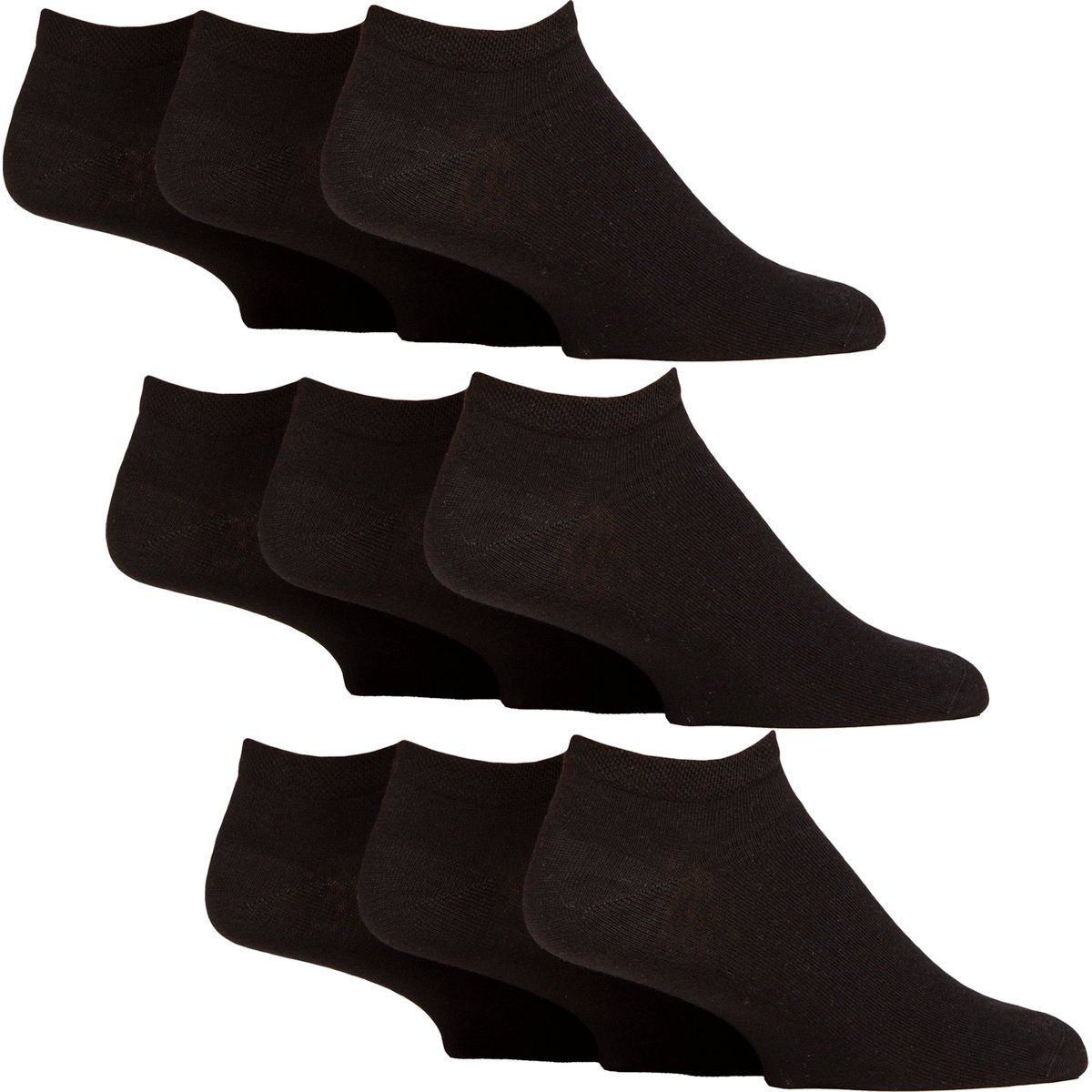 Druckfreie Diabetiker-Sneakersocken aus Baumwolle
