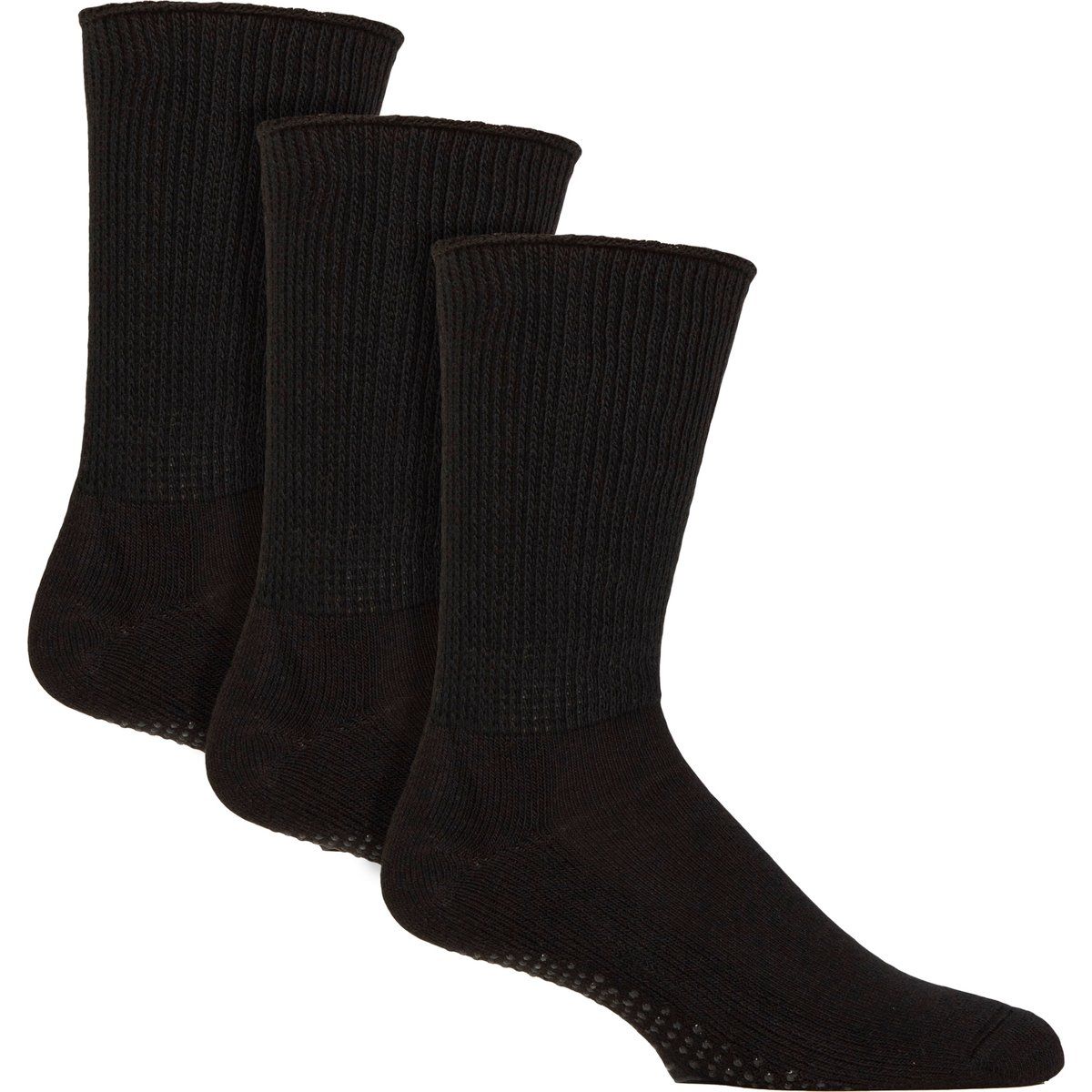 Extra weite druckfreie Hausschuhsocken