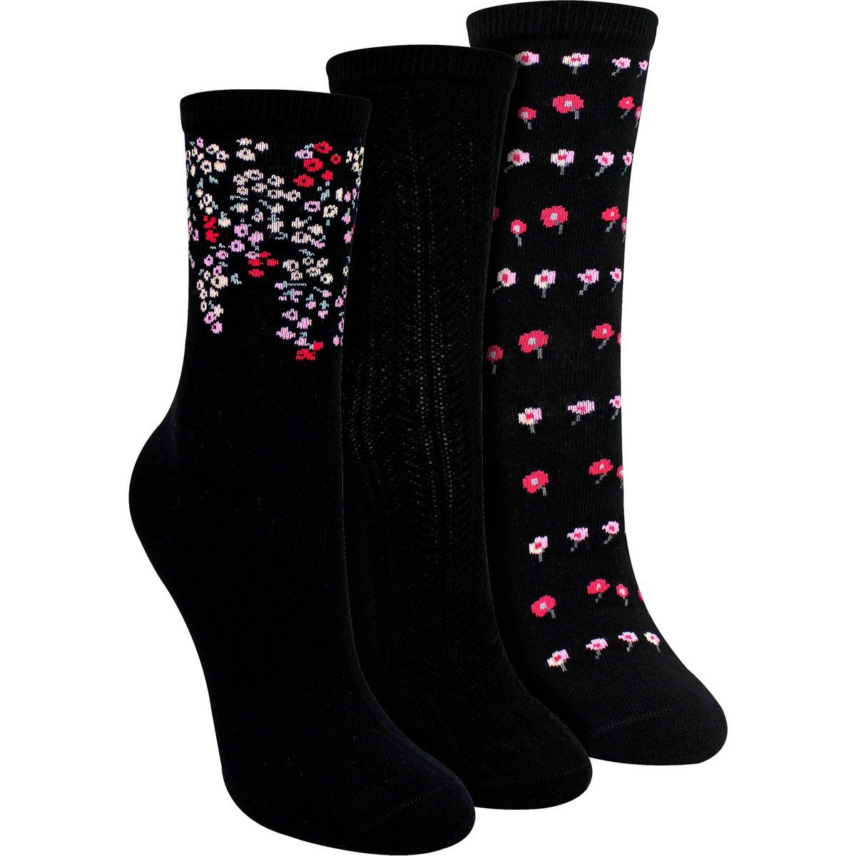 Baumwollsocken mit Blumenmuster