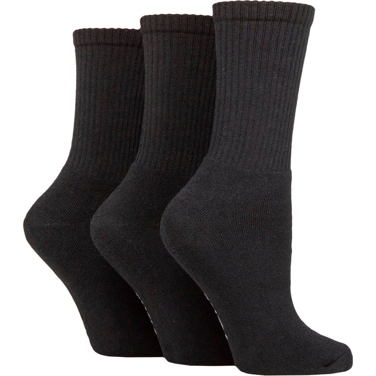 Gepolsterte Crew-Sportsocken