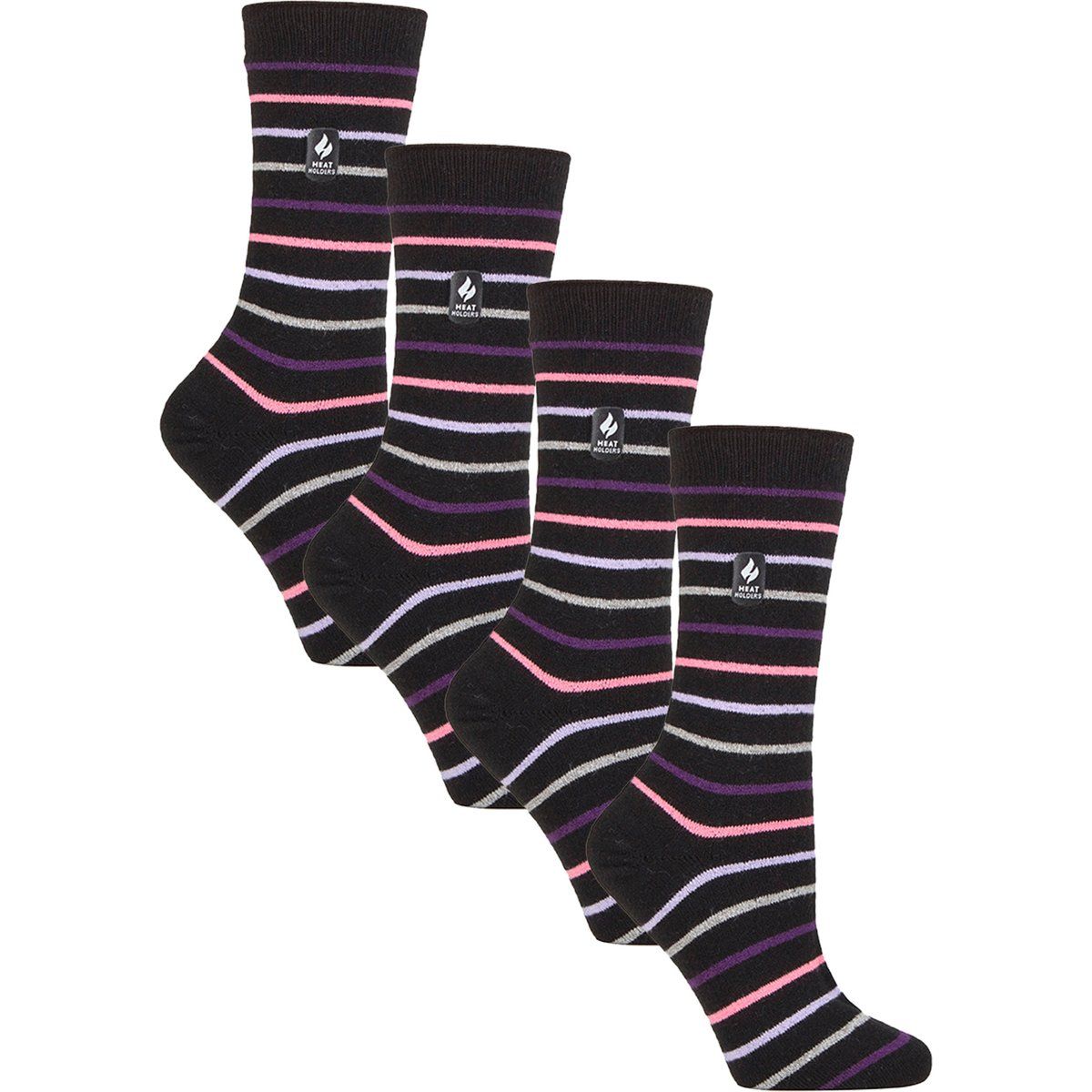 Leichte Gestreifte Thermo-Socken