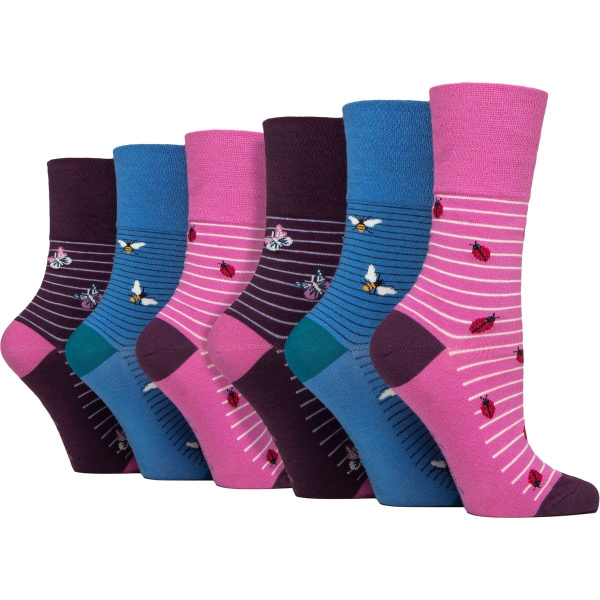 Nicht einschneidende Baumwollsocken mit Tiermustern