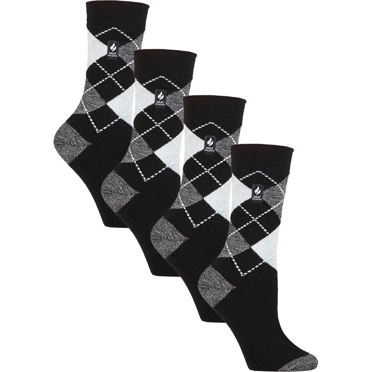Ultra-Leichte Thermosocken mit Rautenmuster