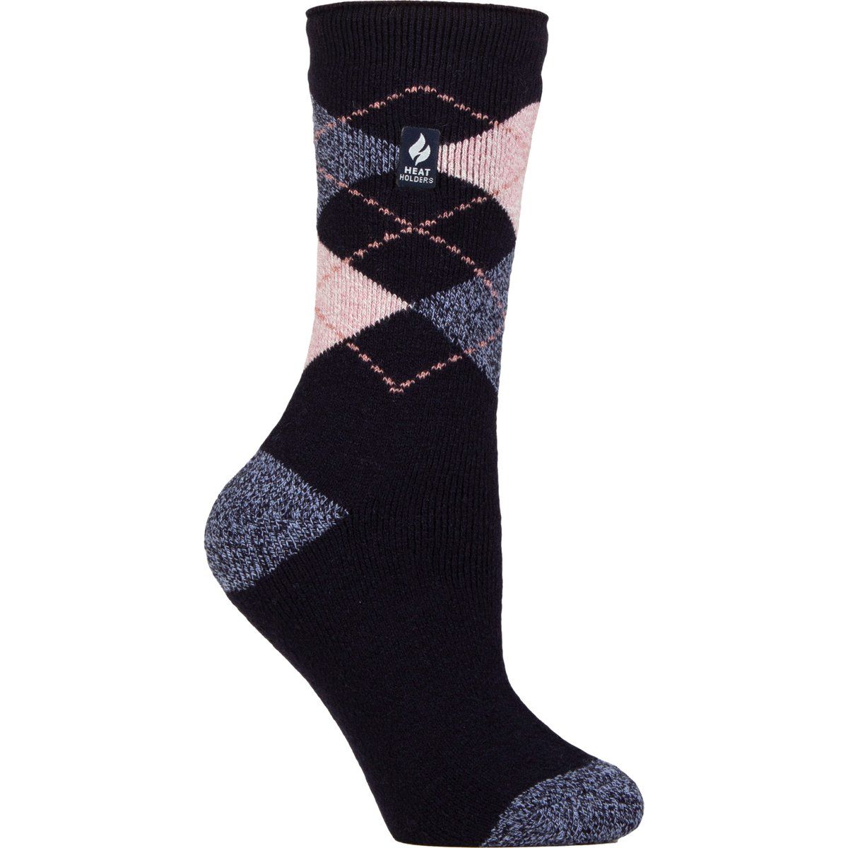 Klassische Thermo-Wintersocken mit Argyle-Muster
