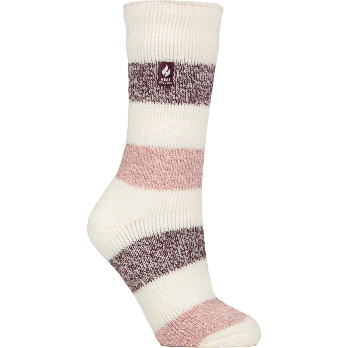 Gemütliche Thermo-Socken mit Streifen