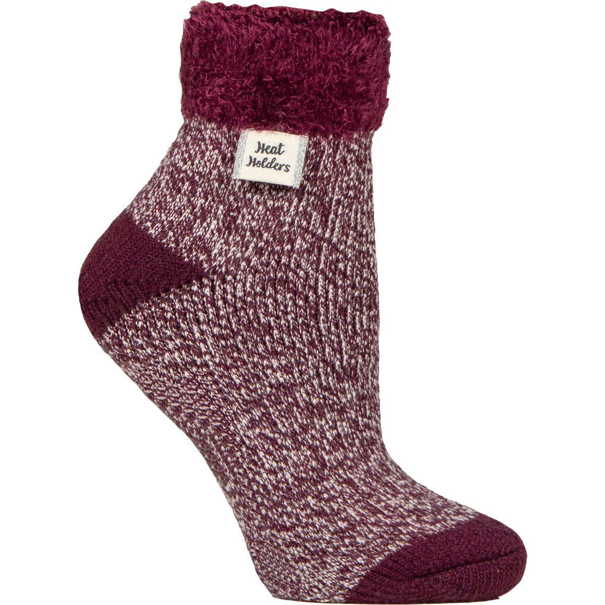 Grob gestrickte Thermo-Schlafsocken