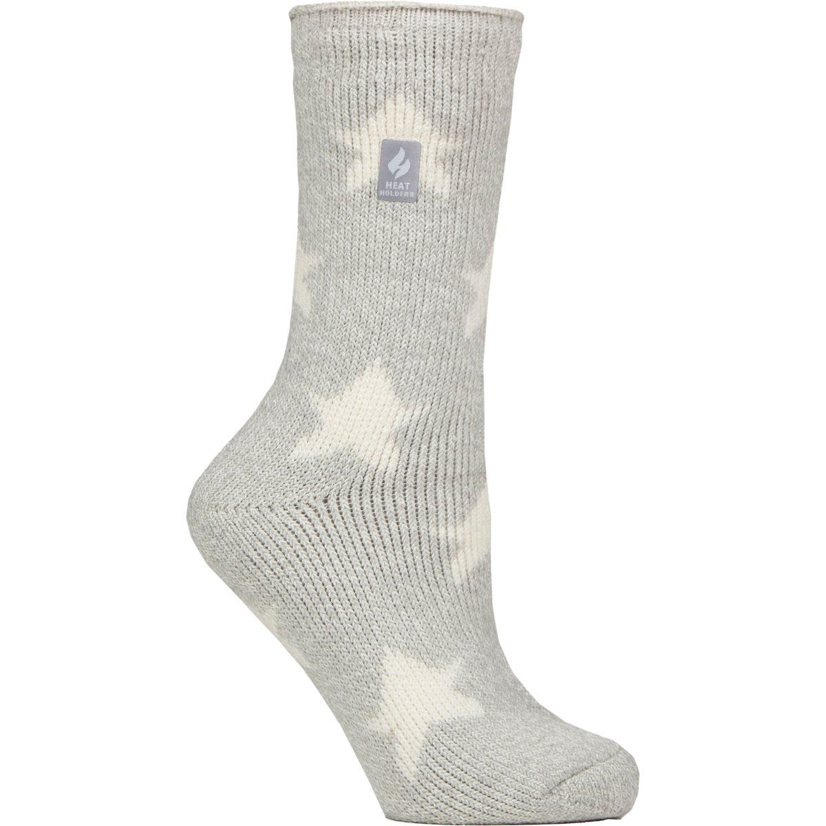 Dicke Jacquard-Thermosocken mit Sternenmuster