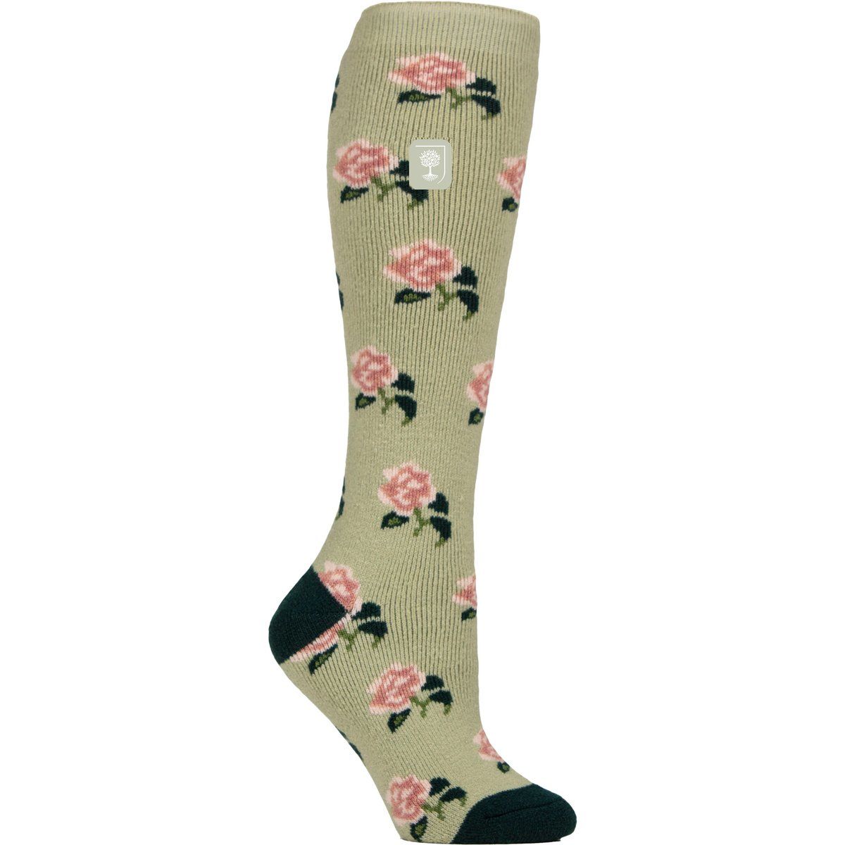 Florale Kniestrümpfe für Gummistiefel