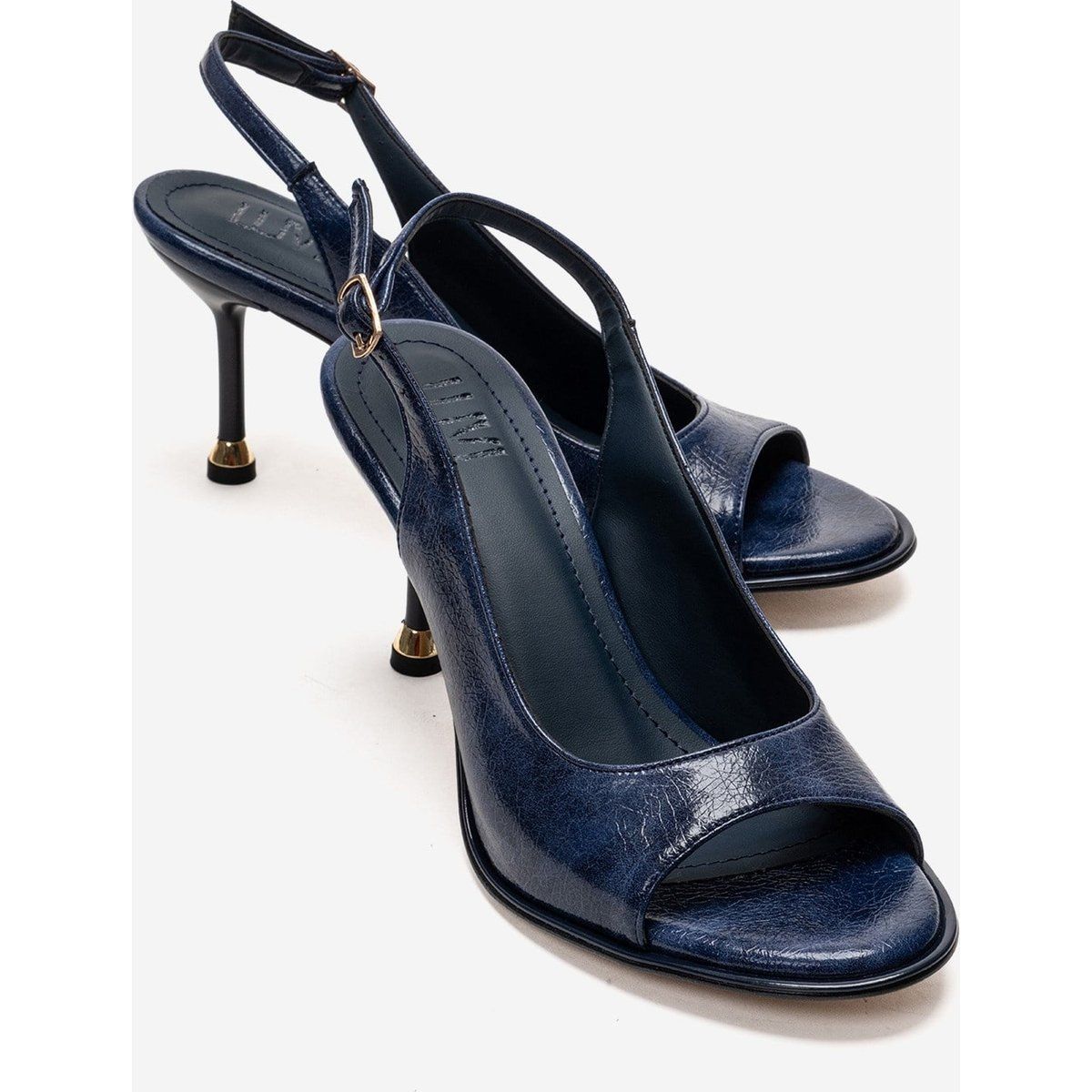 Elegante Slingback-Stilettos mit Peep-Toe