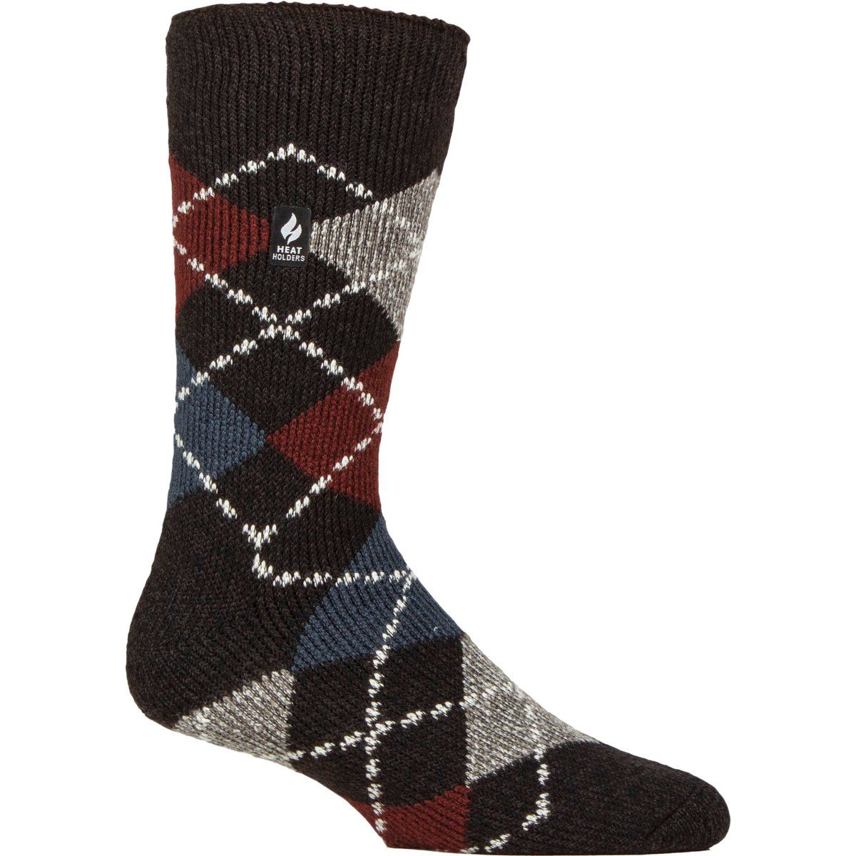 Klassische Argyle Thermo-Wintersocken