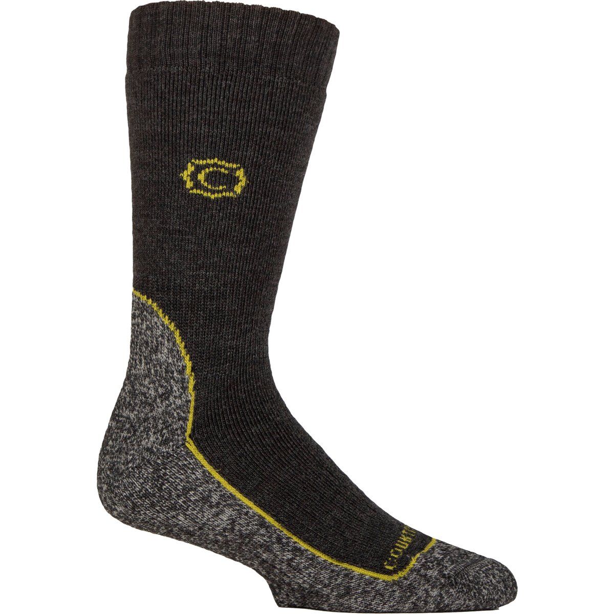 Gepolsterte Wollmisch-Wandersocken