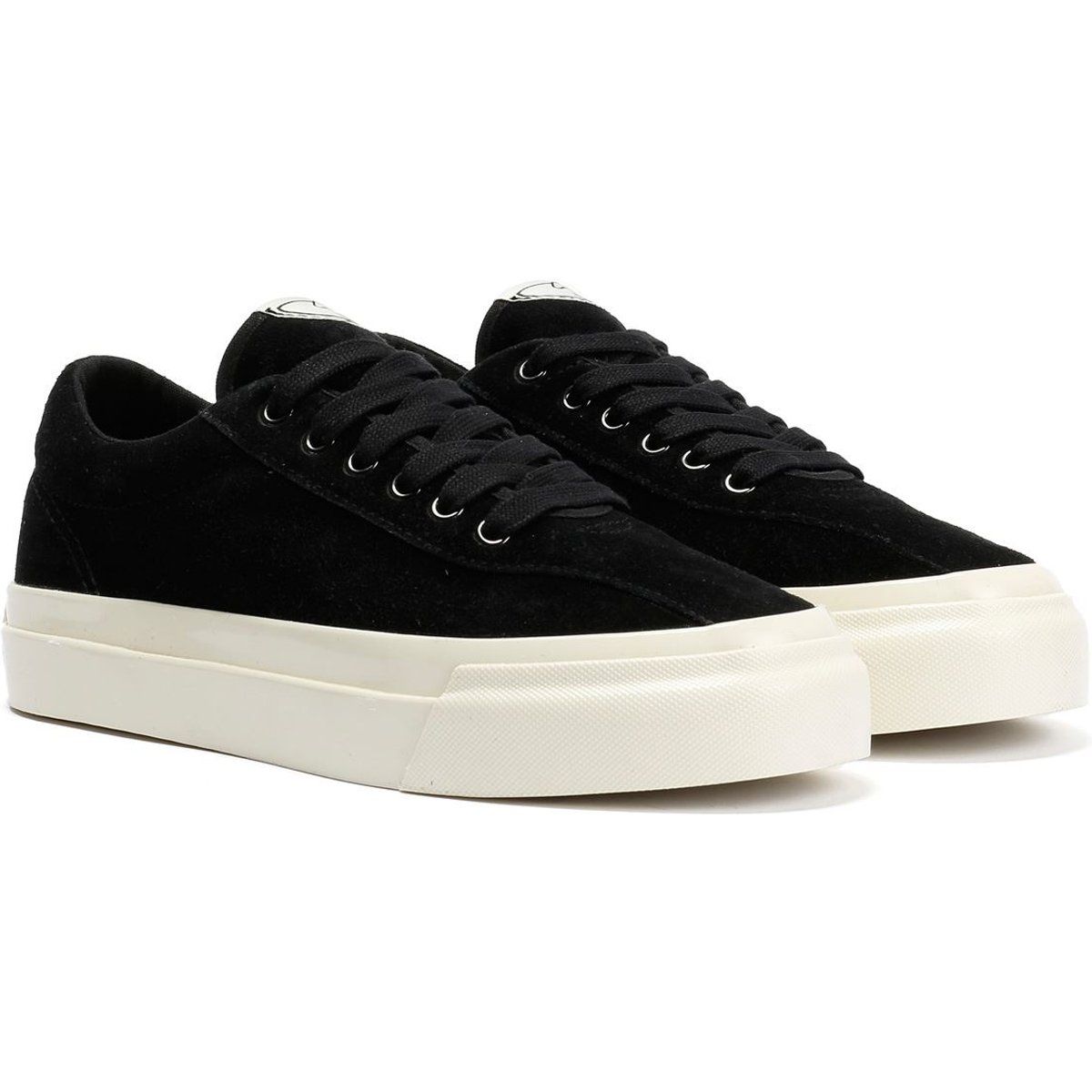 Low-Top Wildleder-Plateausneaker