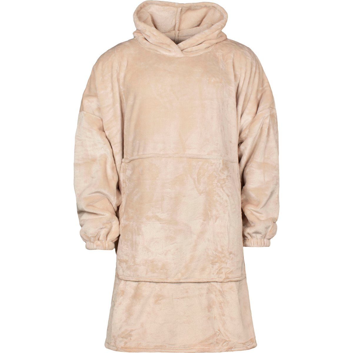 Extralanger Oversize Fleece Deckenhoodie