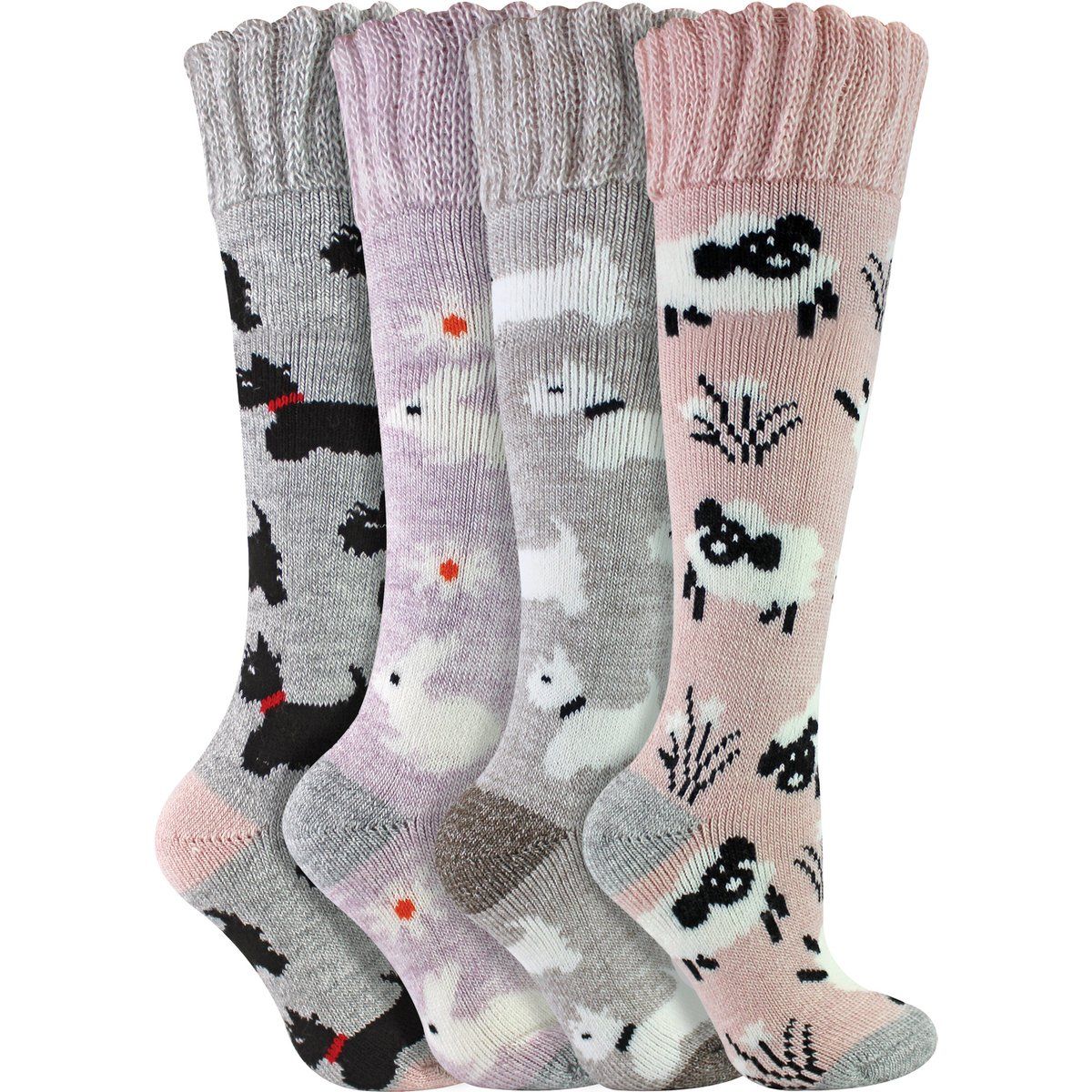 Charmante Loungesocken mit Tiermotiv