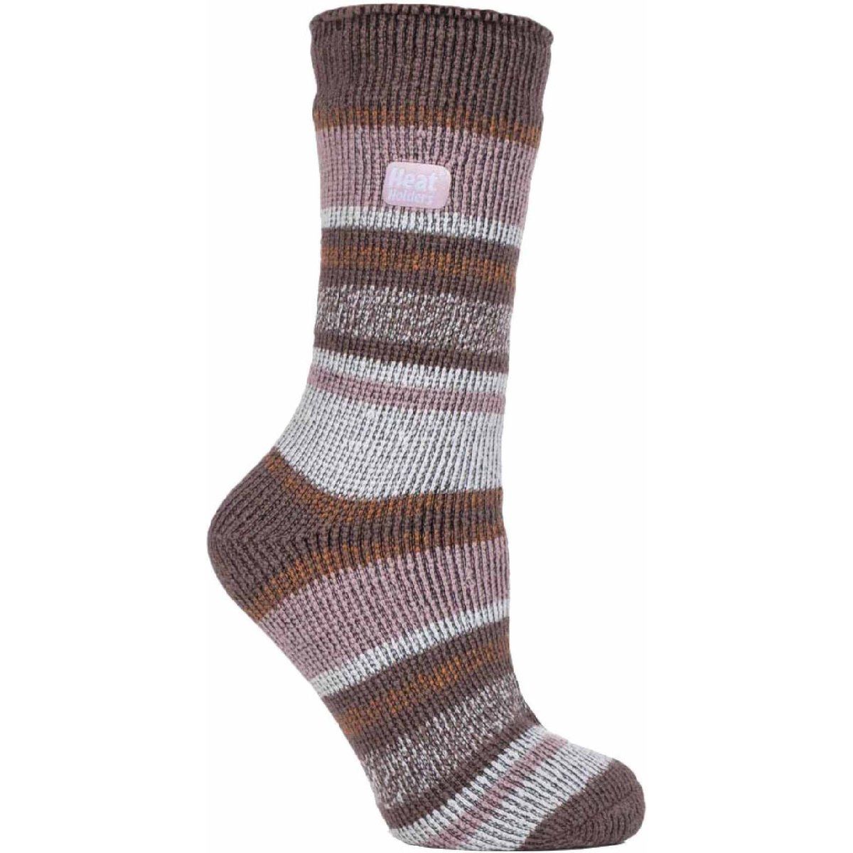 Gestreifte Dicke Thermosocken für Winter