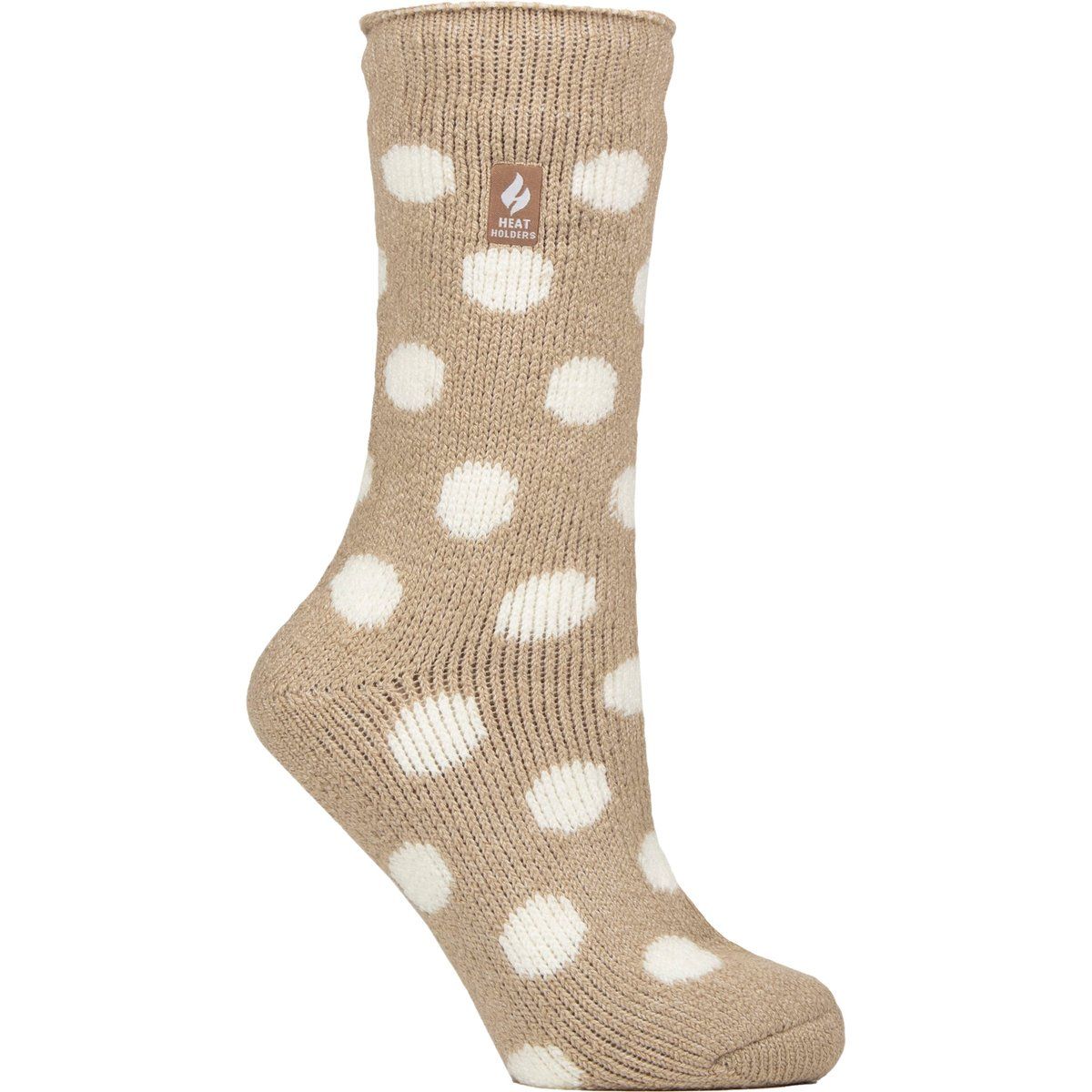 Jacquard Thermosocken mit Polka-Dots