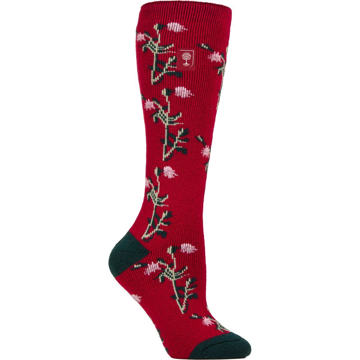 Florale Kniestrümpfe für Gummistiefel