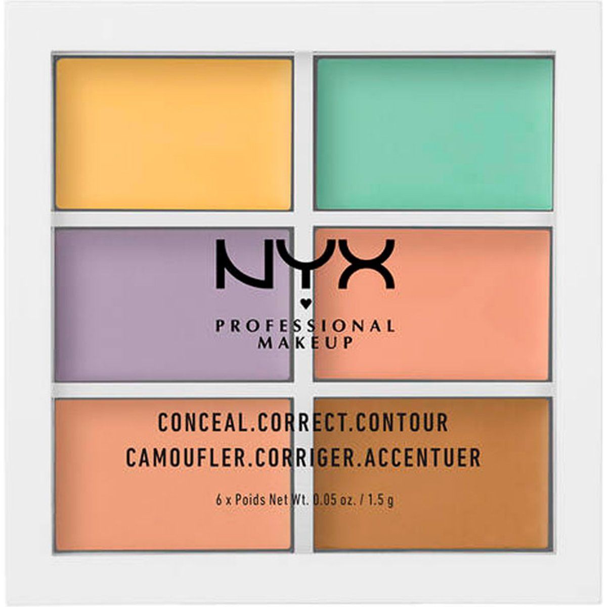 Professionelle Farbkorrektur und Kontur Palette