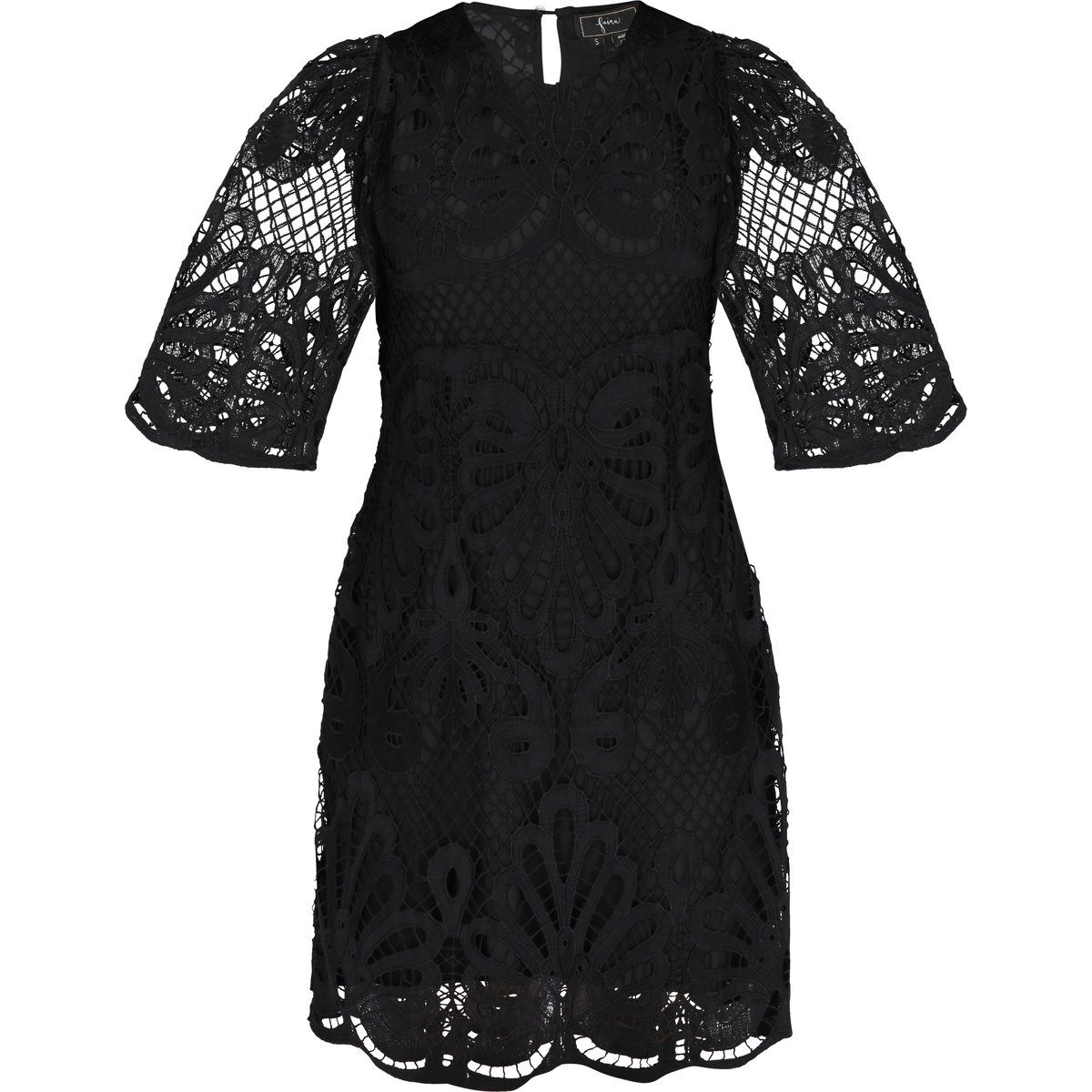 Elegantes Florales Spitzen-Minikleid