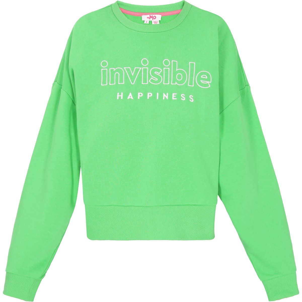 Oversize-Sweatshirt mit Stickerei