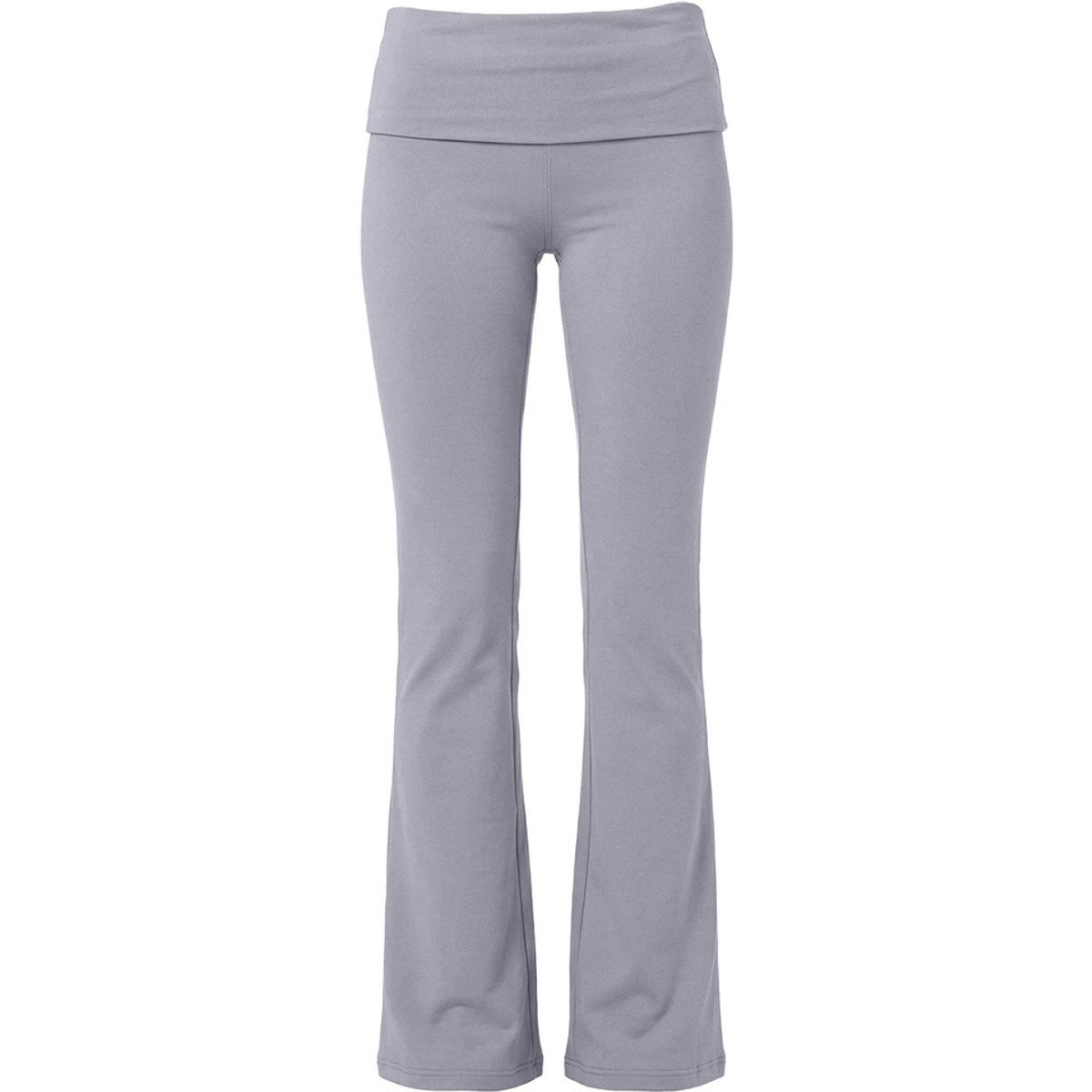 Minimalistische Yoga-Hose mit Umschlagbund