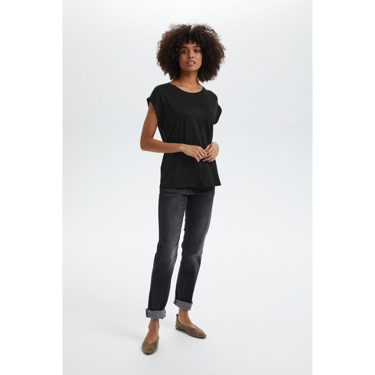 Weiches T-Shirt aus Lyocell