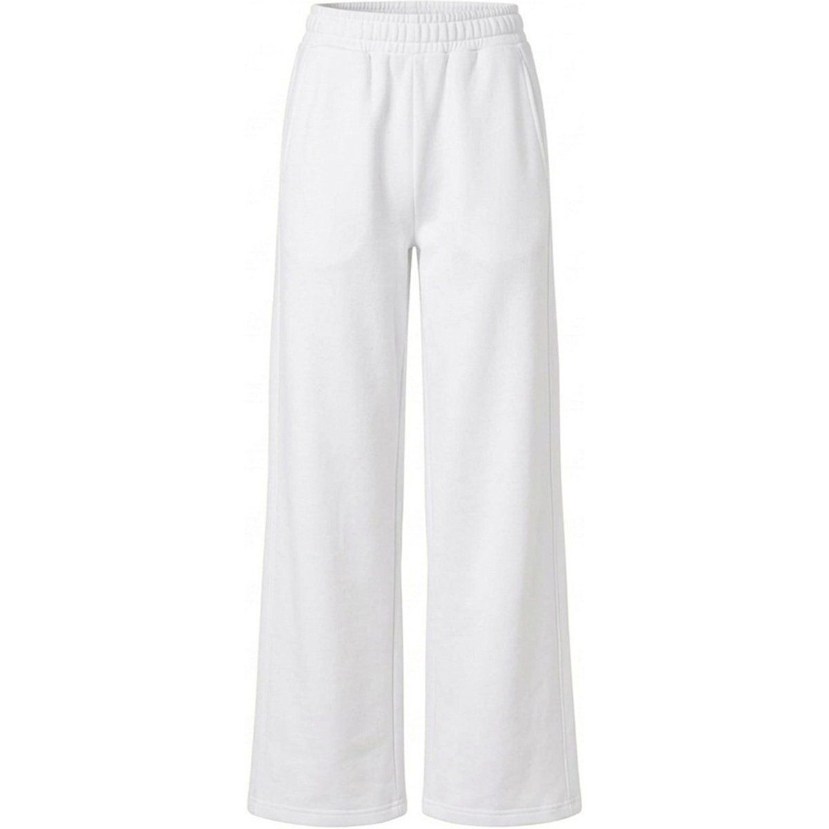 Hoch taillierte weite Sweatpants