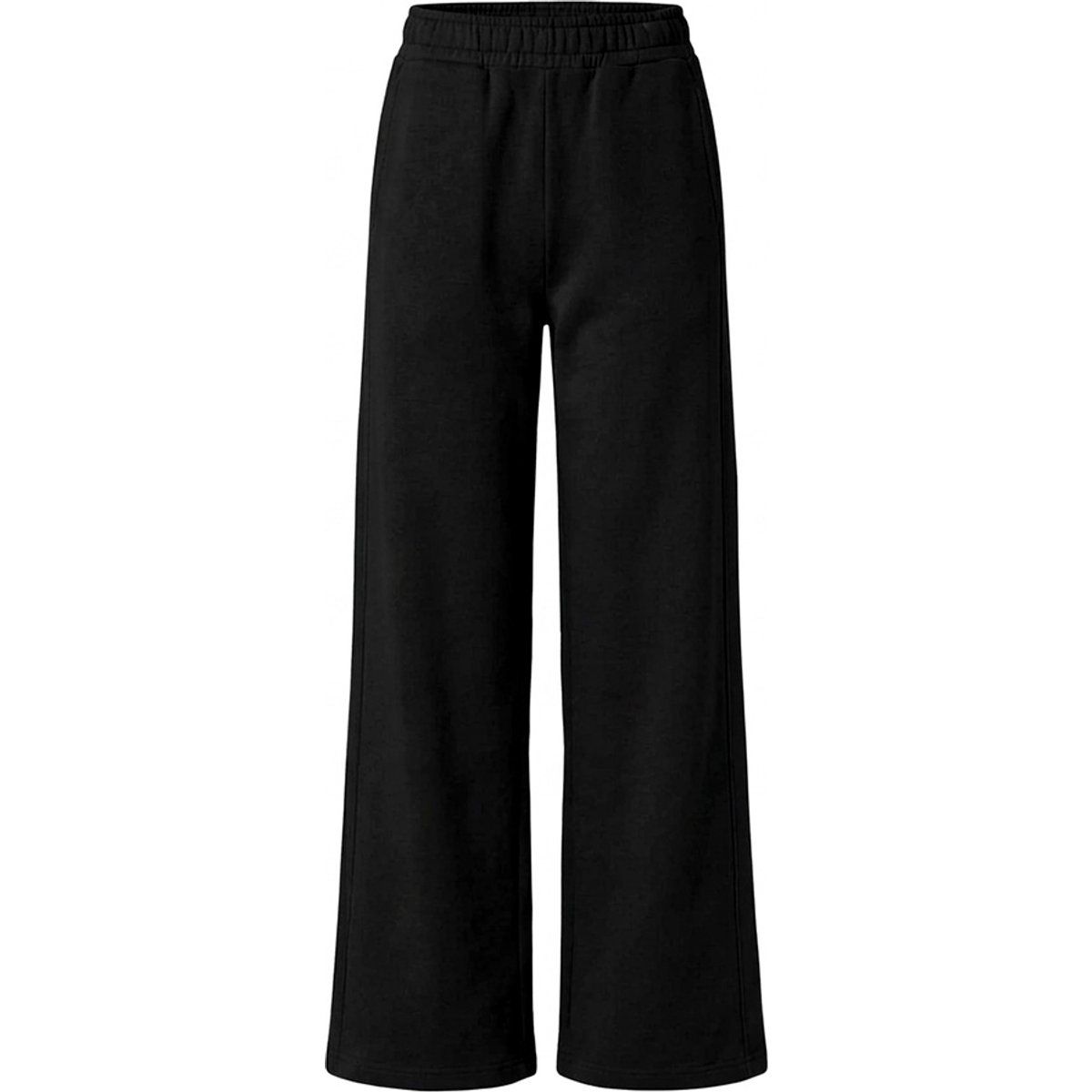 Weite High-Waist Fleece Jogginghose