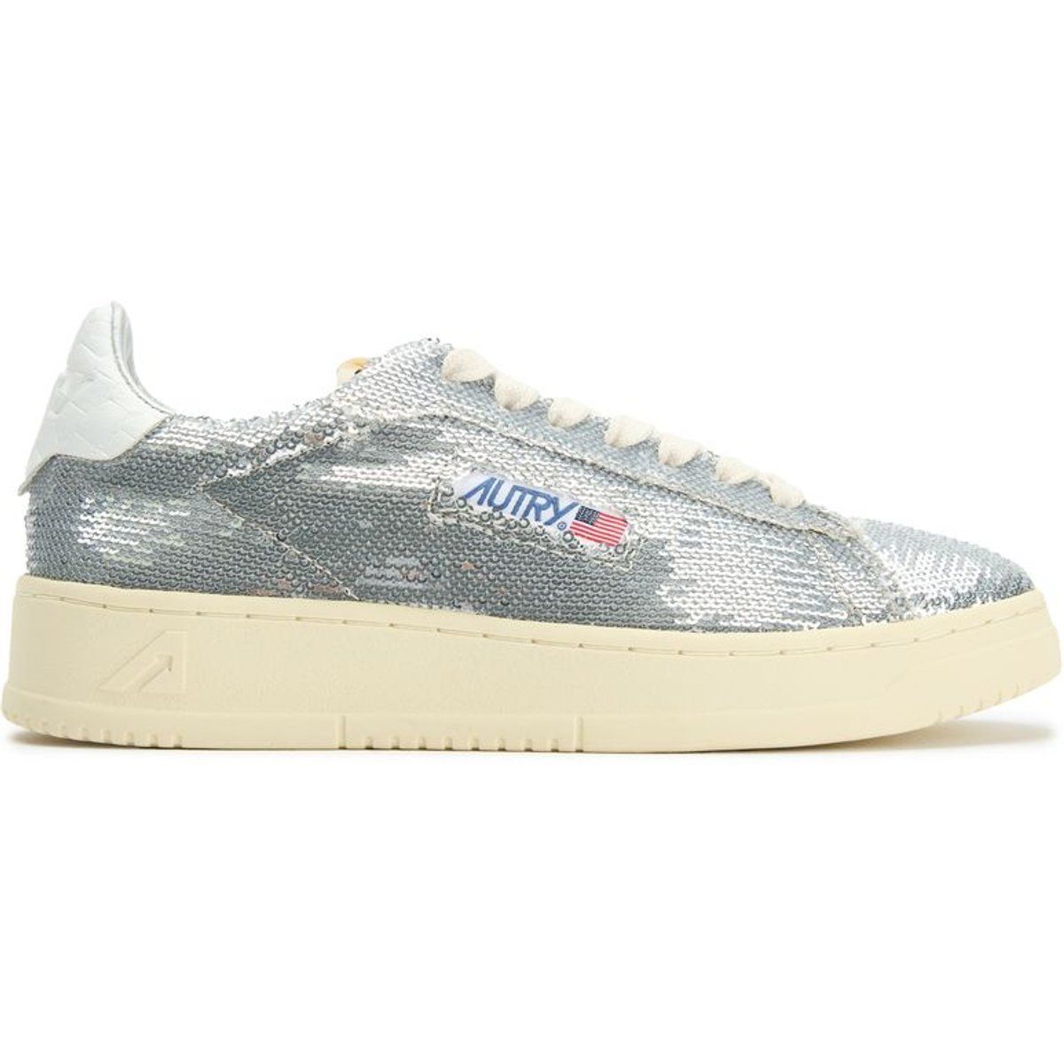 Funkelnder Low-Top Vintage Sneaker