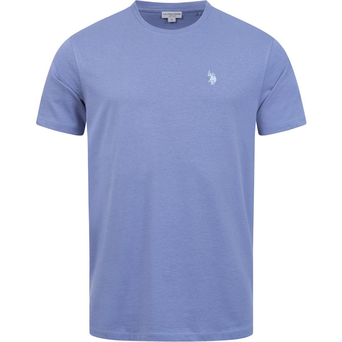 Klassisches Baumwoll-T-Shirt mit Rundhalsausschnitt