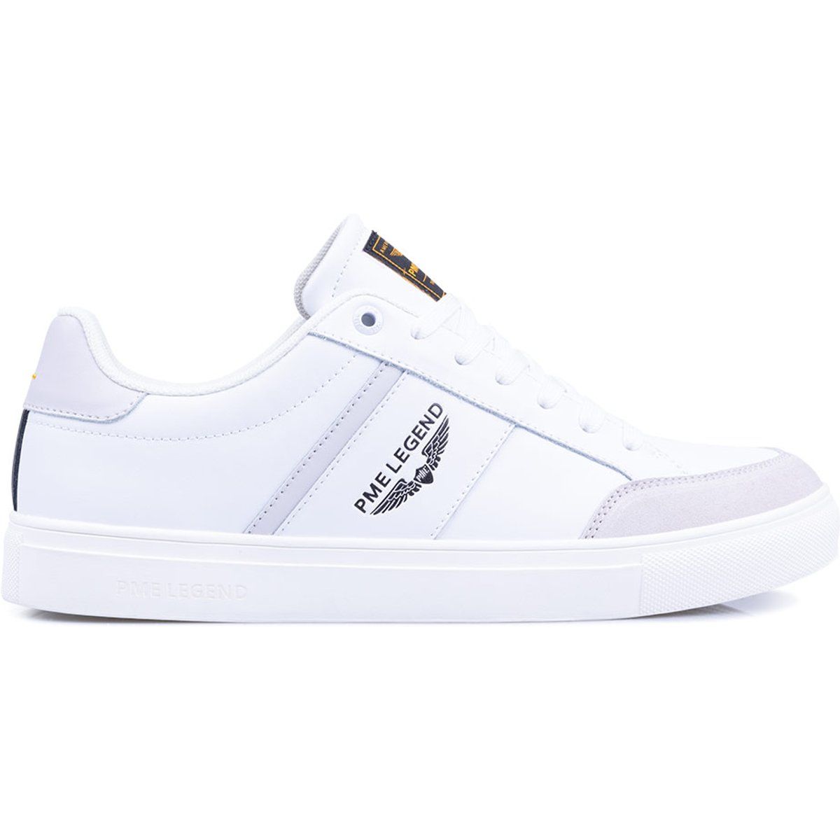 Low-Top Sneaker mit Wildleder-Details