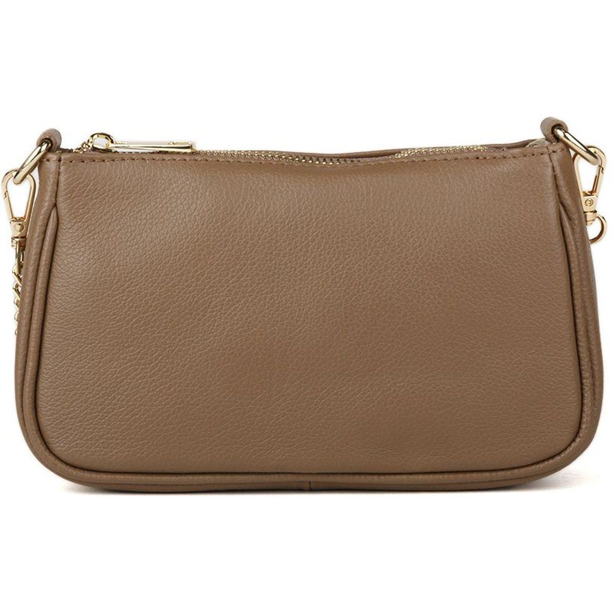 Minimalistische Leder-Schultertasche