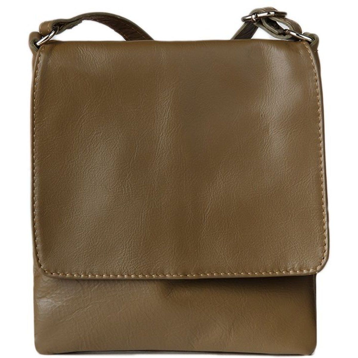 Minimalistische Leder-Umhängetasche