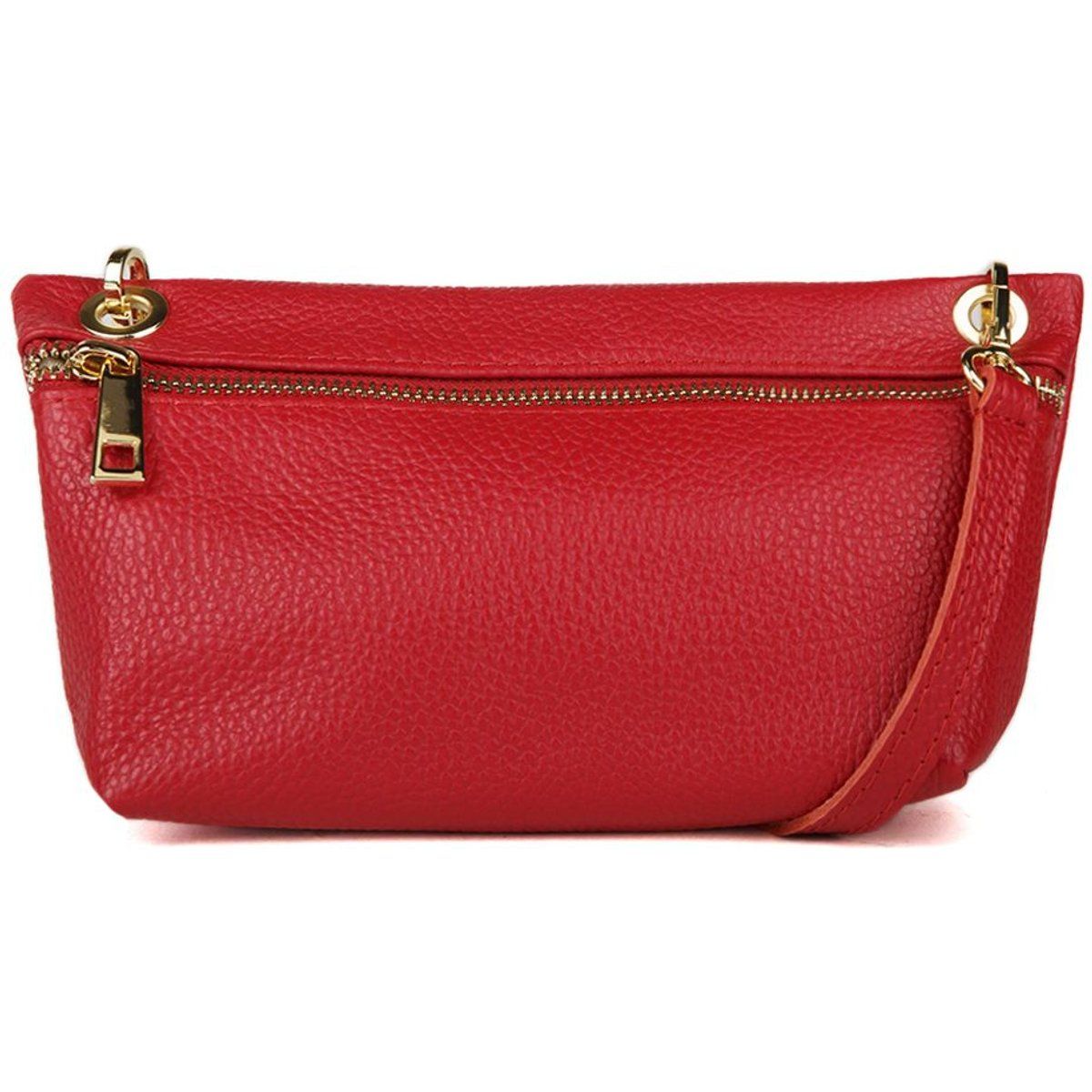 Minimalistische Crossbody-Tasche aus Leder