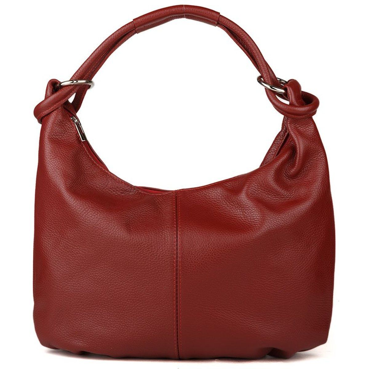 Weiche Hobo-Tasche aus Leder